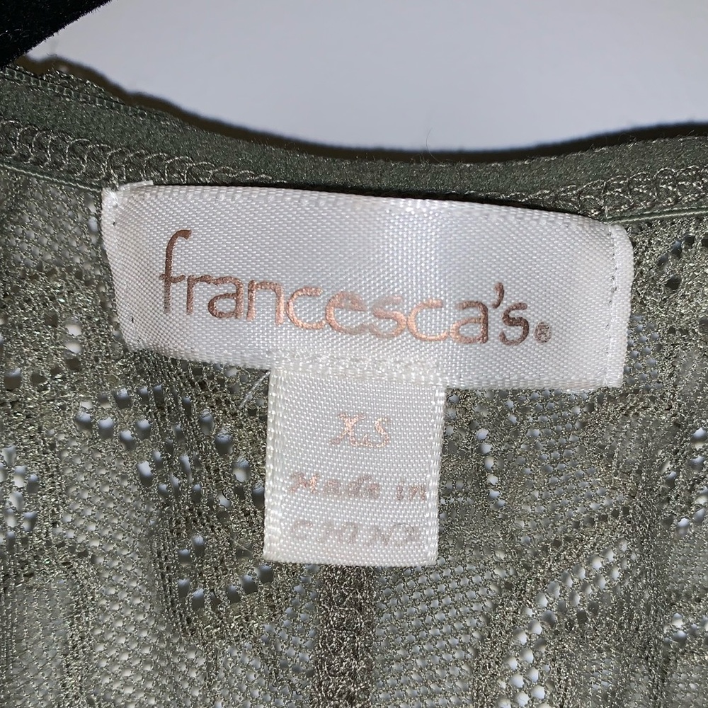 Francesca’s Remington Racer Back Lace Bralette - Picture 2 of 5